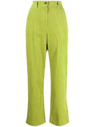 STUDIO TOMBOY straight-leg Corduroy Trousers | Green | FARFETCH
