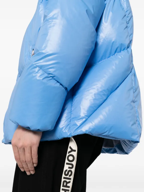 Khrisjoy Khrisman フーデッド パデッドジャケット | ブルー | FARFETCH JP