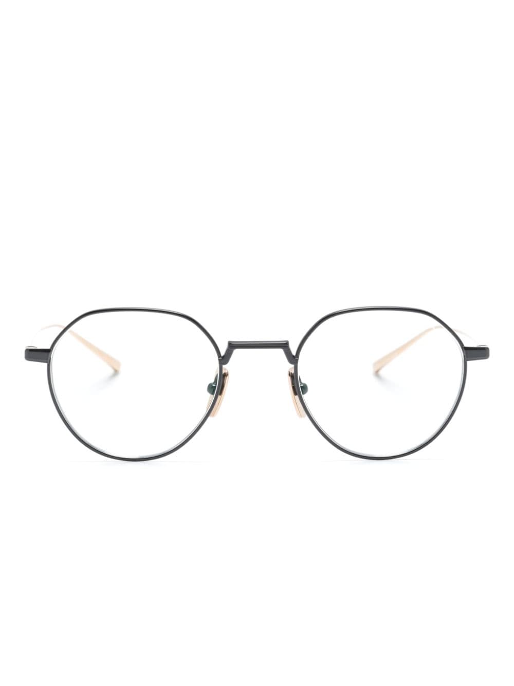 Dita Eyewear Artoa 82 Brille Mit Rundem Gestell In Grau