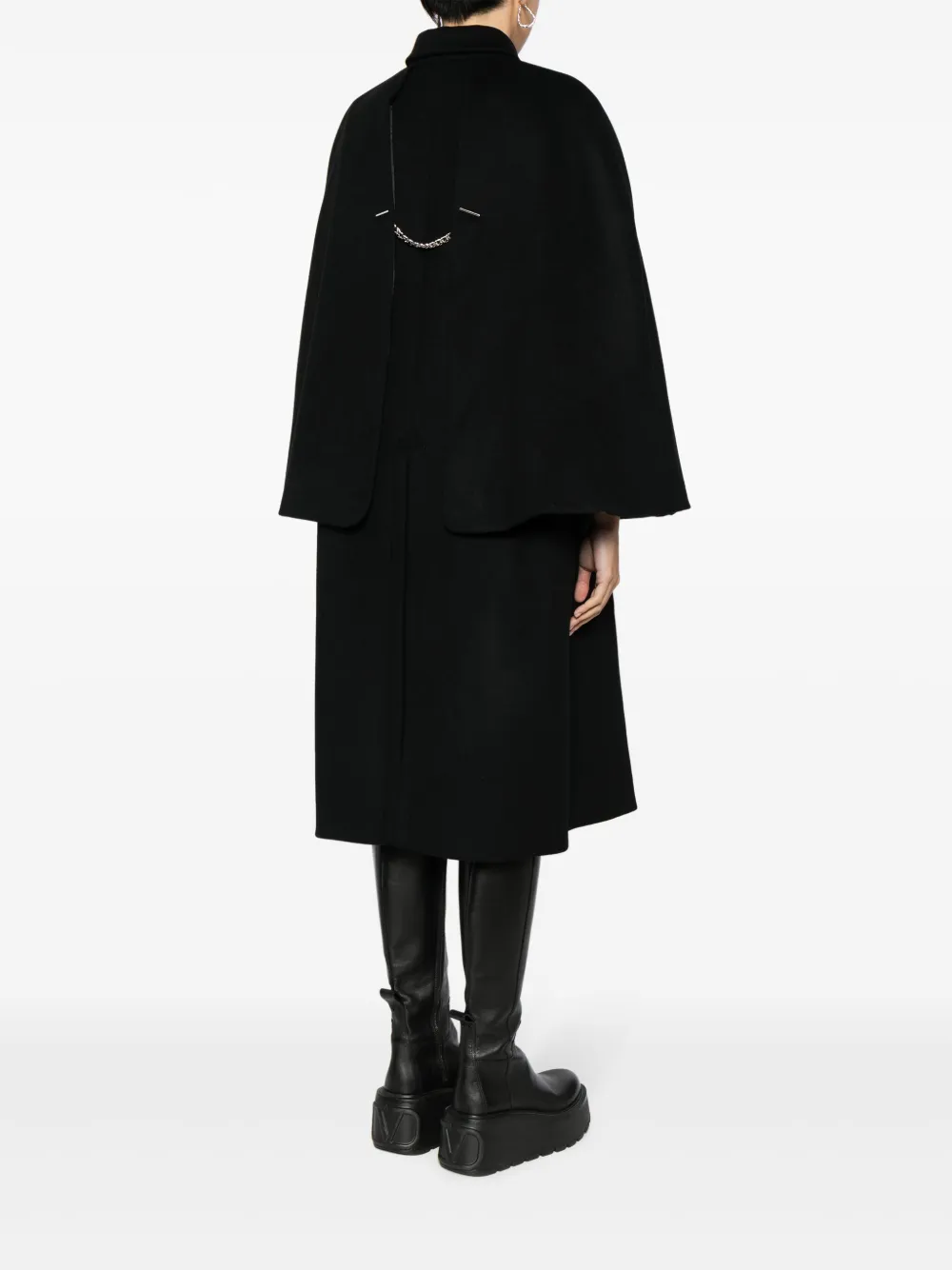 Noir Kei Ninomiya チェーントリム ダブルコート - Farfetch