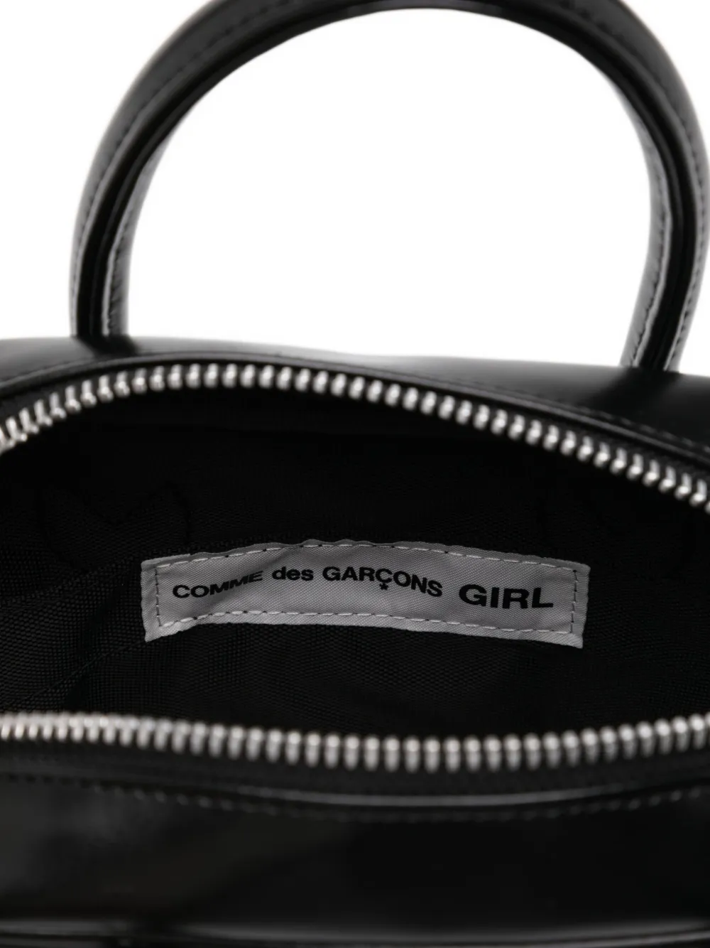 Comme Des Garçons Girl Ruffled Tote Bag | Black | FARFETCH