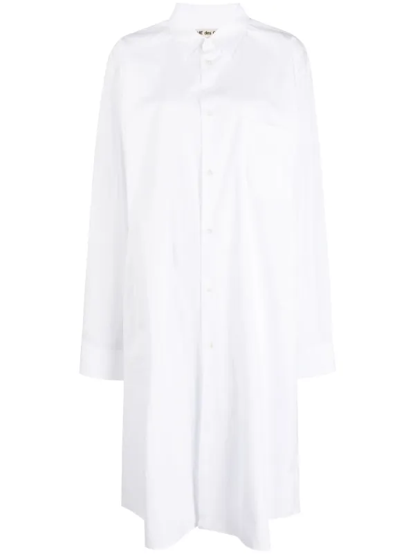 Comme Des Garçons シャツドレス | ホワイト | FARFETCH JP