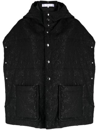 Comme Des Garçons TAO Reversible Cape Jacket - Farfetch