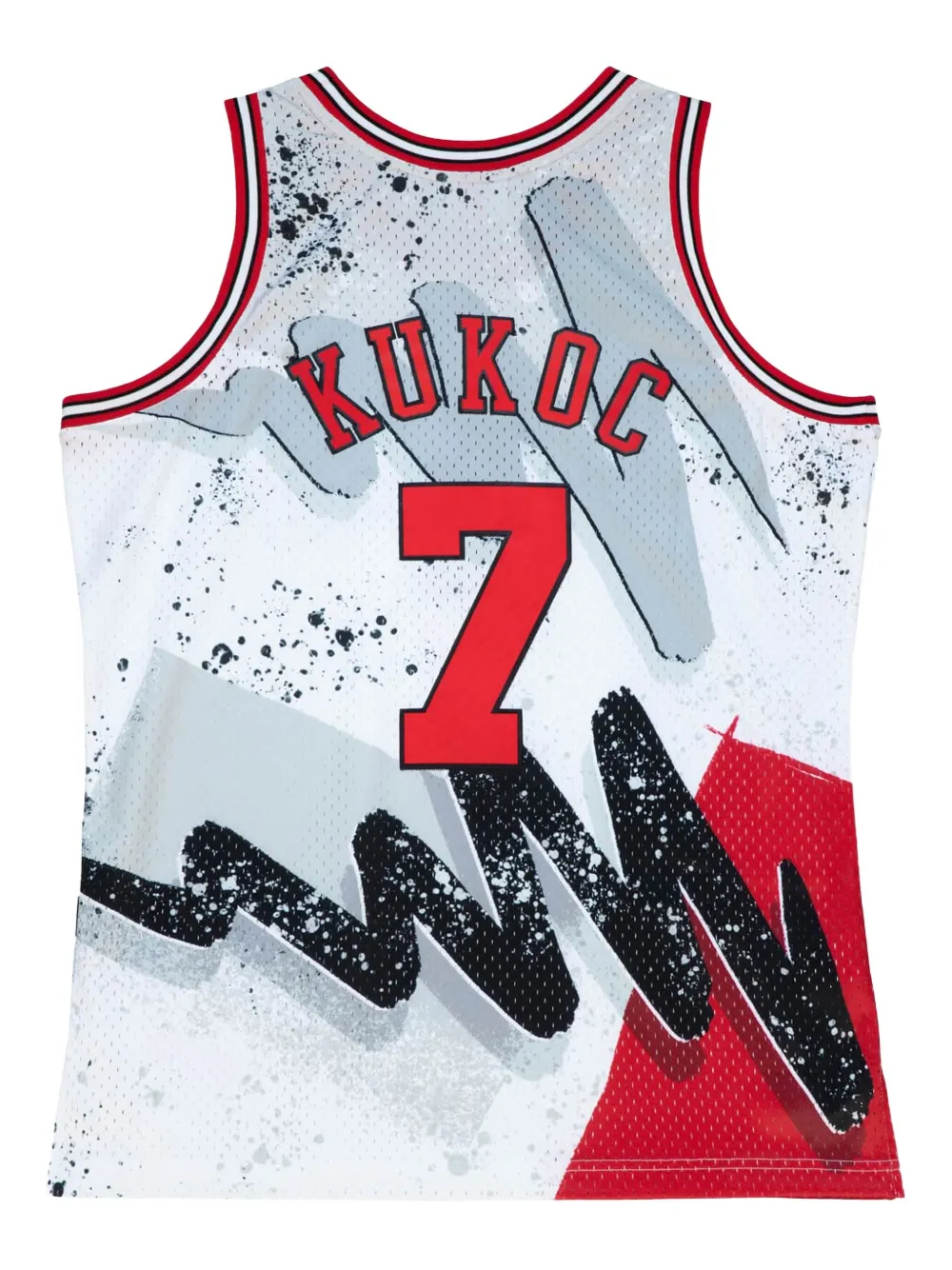 Mitchell & Ness Toni Kukoc NBA Chicago Bulls 1997 Hyper Hoops Swingman tank top - Wit