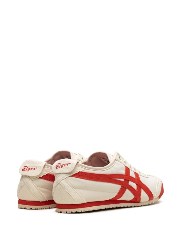 Onitsuka tiger white and on sale red