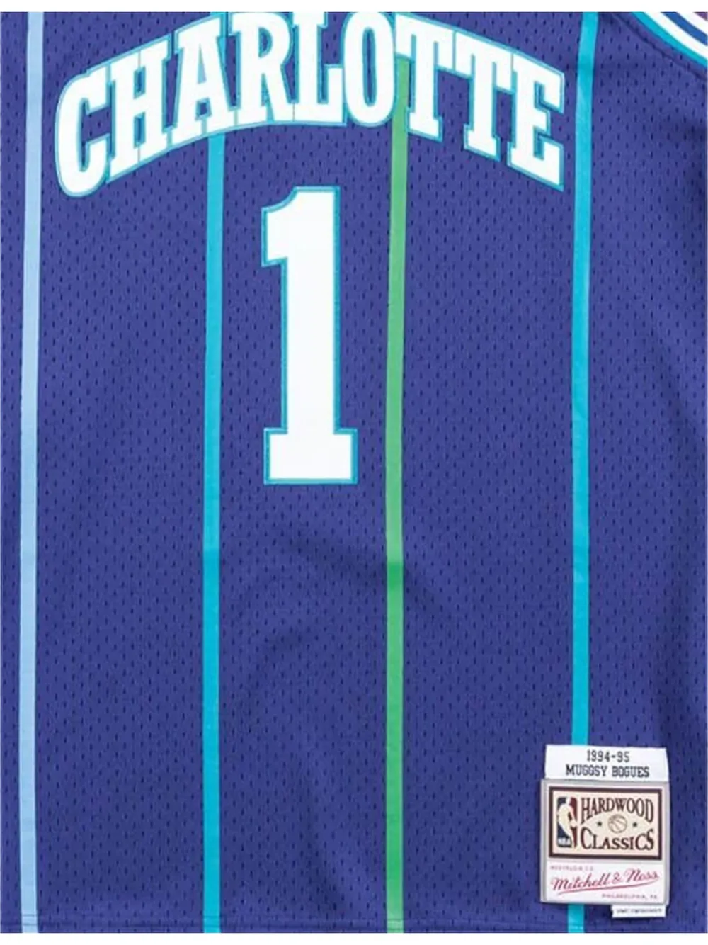 Mitchell & Ness x NBA Hornets 94 Muggsy Bogues Swingman Alternate tank top | Vests & Tank Tops | Image 2