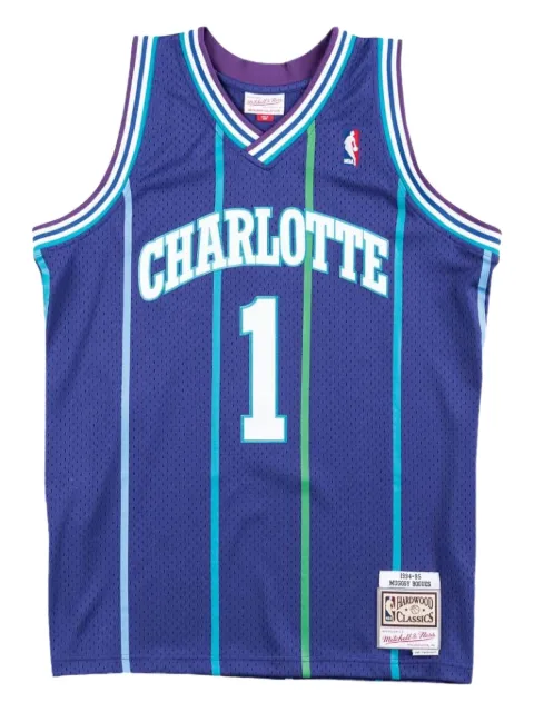 Mitchell & Ness x NBA Hornets 94 Muggsy Bogues Swingman Alternate tank top