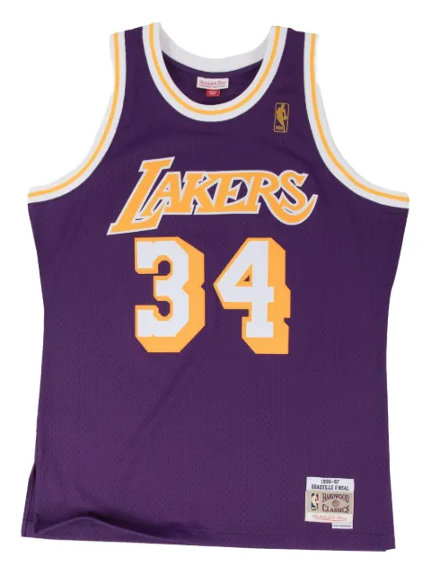 Mitchell & Ness Shaquille O'Neal NBA Los Angeles Lakers 1996 Road Swingman tank top