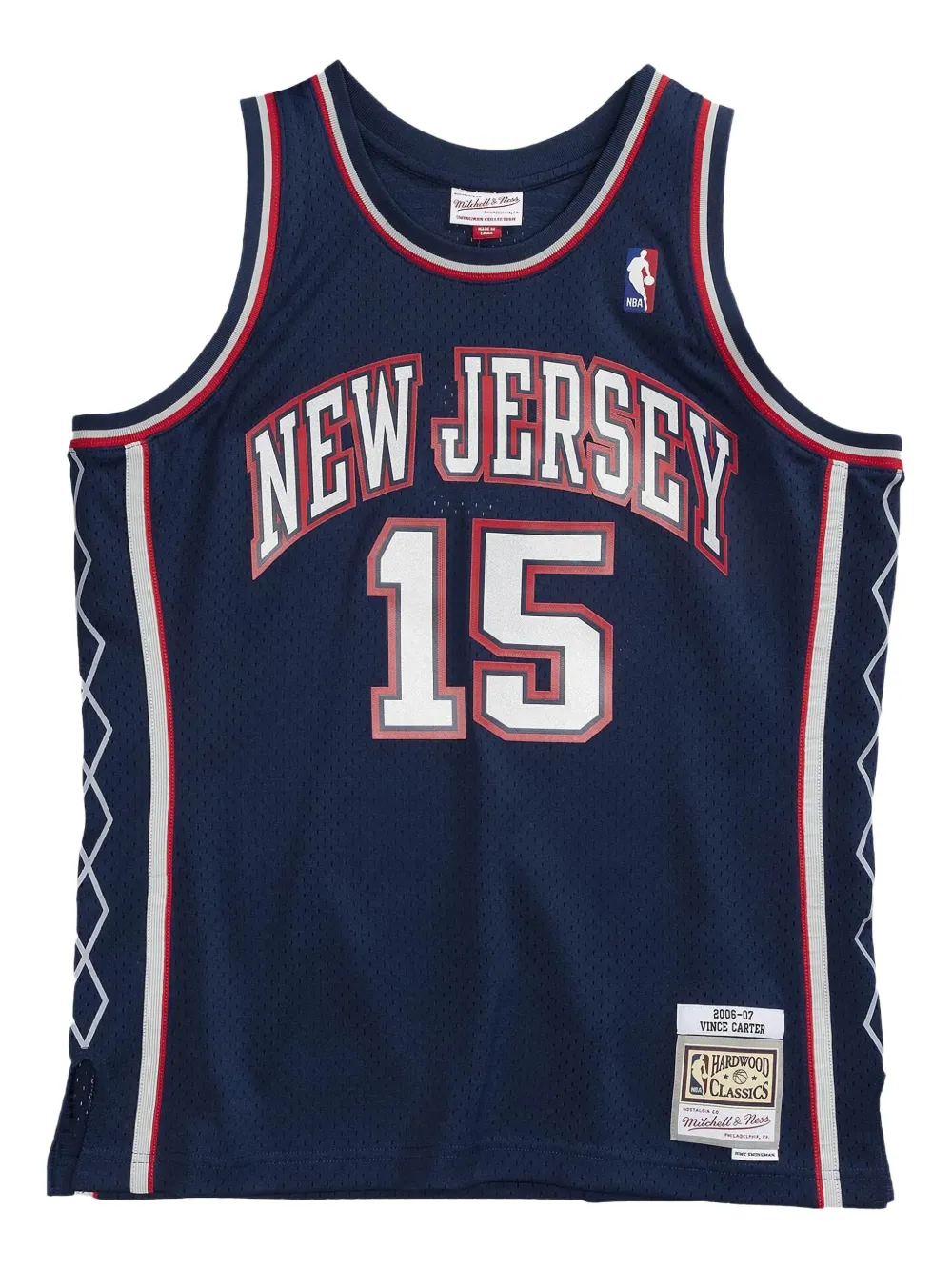 Mitchell & Ness x NBA NJ Nets 06 Vince Carter Swingman tank top | Blue | Image 1