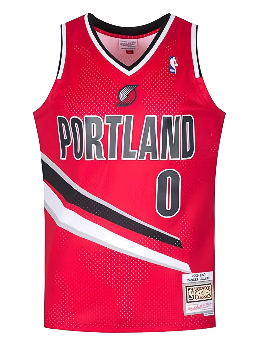 Mitchell & Ness NBA Portland Trail Blazers alternate jersey | Red | Image 1