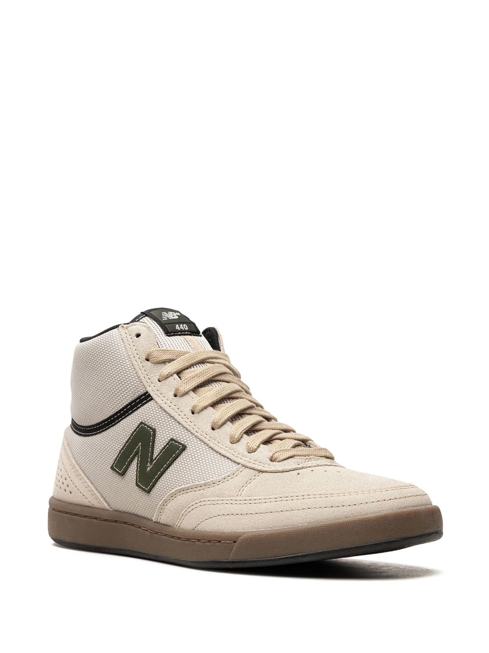 hype New Balance Numeric 440 High "White Green" sneakers 