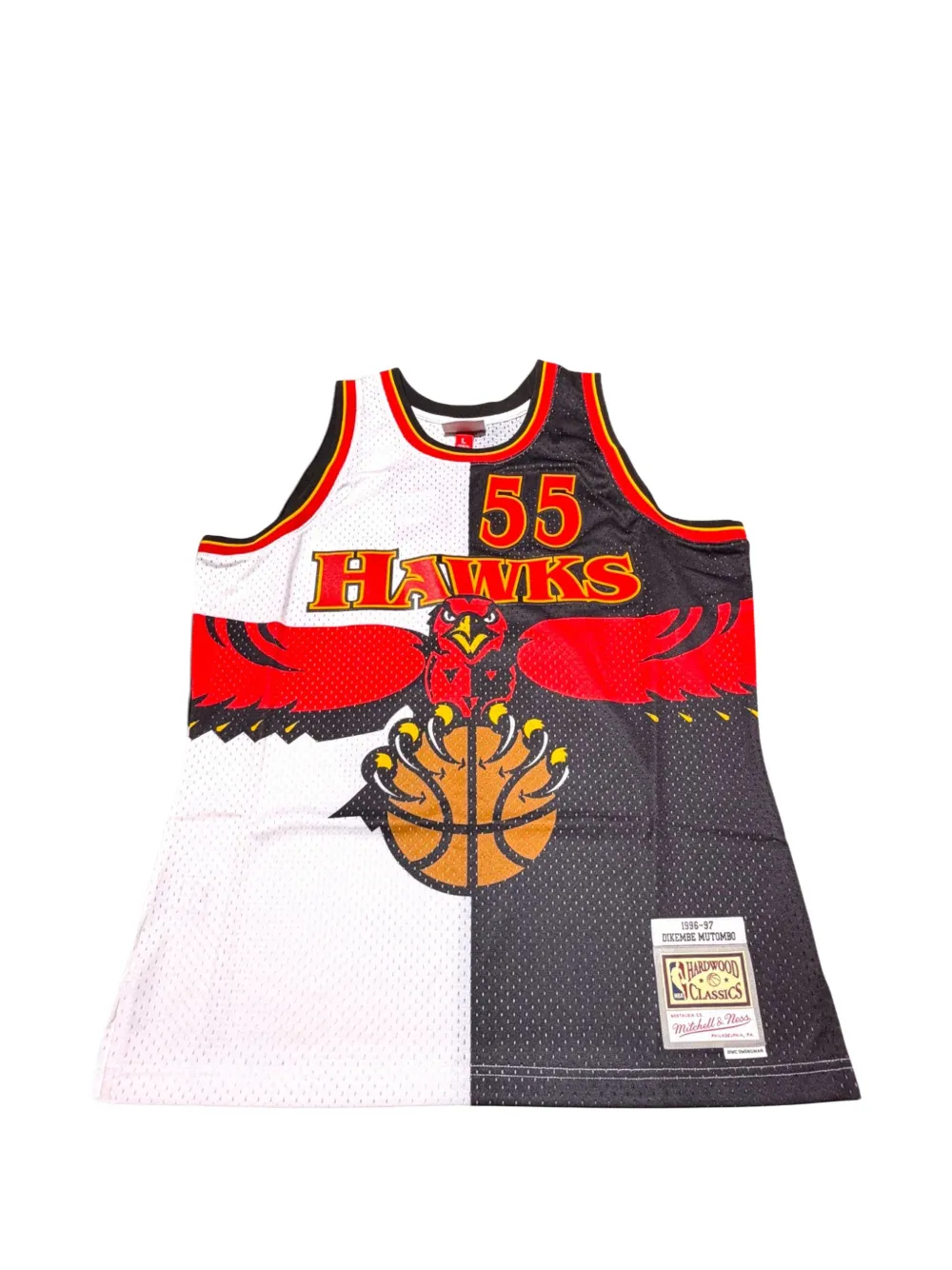 Mitchell & Ness NBA Atlanta Hawks 1996 Dikembe Mutombo tank top - Bianco