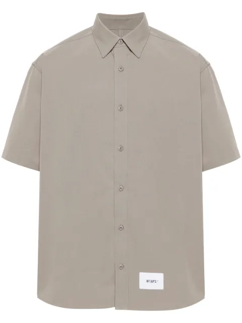 WTAPS Repo 01 ripstop-texture shirt 