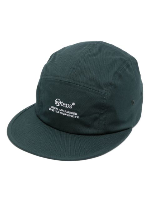 WTAPS logo-embroidered flat-peak cap