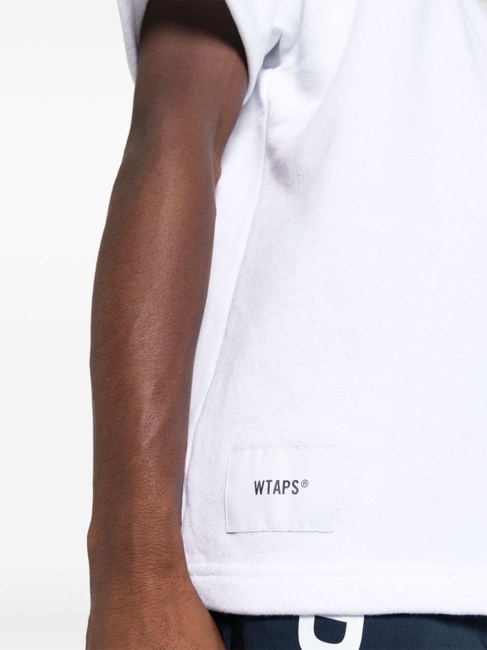 Shop Wtaps Kb Ss Crew-neck T-shirt In White