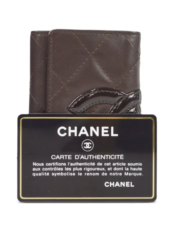 CHANEL Pre-Owned 2006 カンボンライン キーケース | ブラウン 