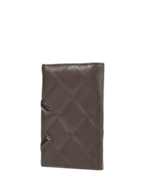 CHANEL Pre-Owned 2006 カンボンライン キーケース | ブラウン 