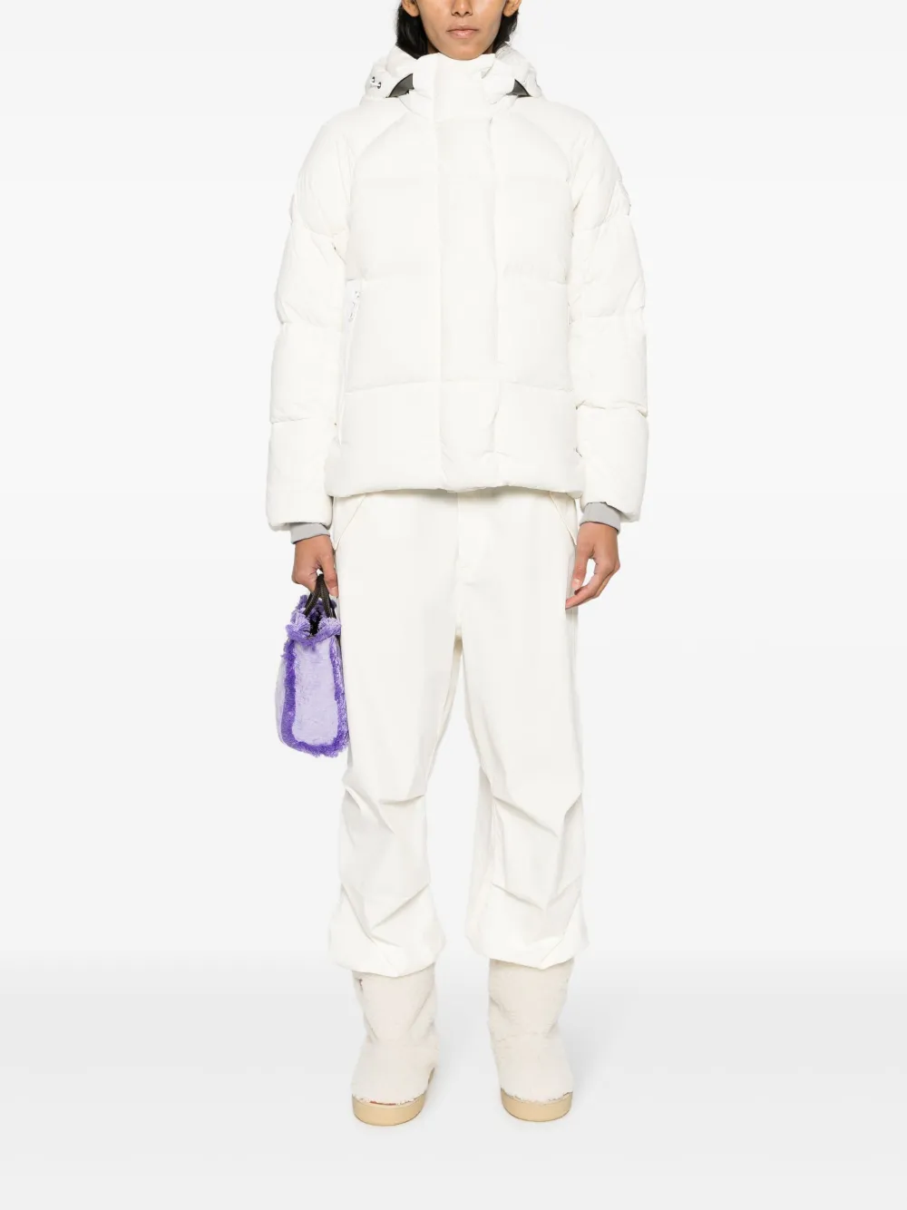 Canada Goose Junction down-feather padded jacket - Beige