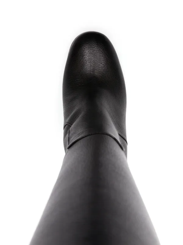 Golden Goose Helen 100mm knee high Boots Black FARFETCH AE