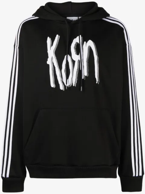 adidas x Korn embroidered hoodie