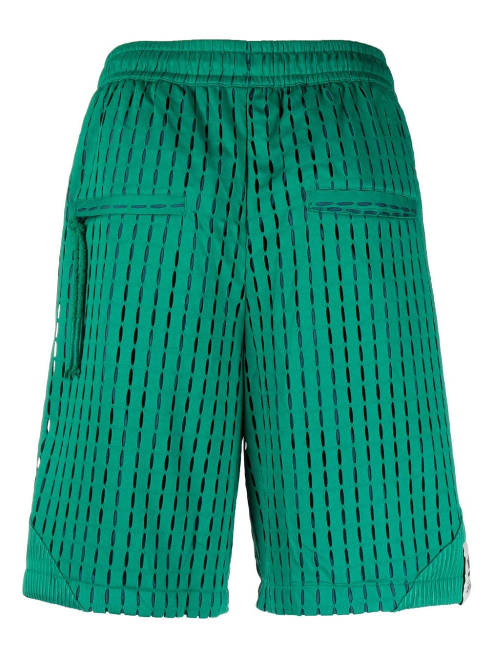 Shop Adidas Originals X Song For The Mute Mesh Shorts In Green