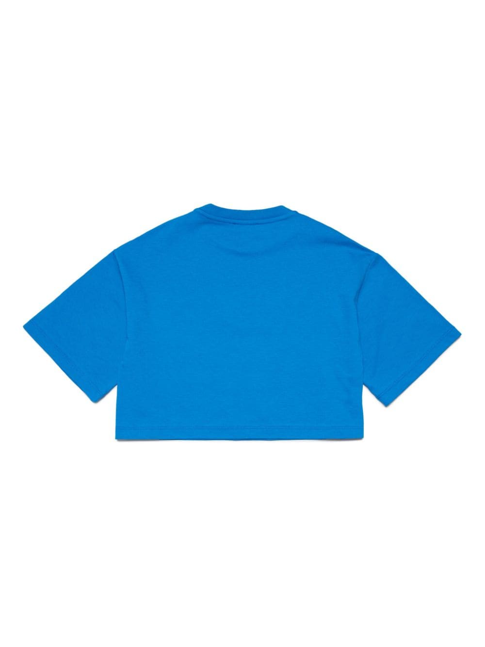 Diesel Kids Katoenen T-shirt Blauw