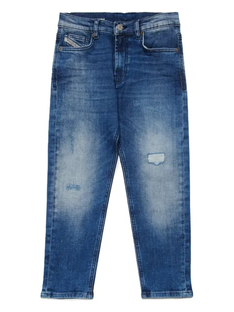 Diesel Kids pantalones de chándal con motivo de números 
