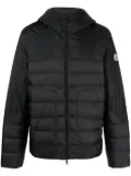 Moncler logo-print ripstop padded jacket - Black