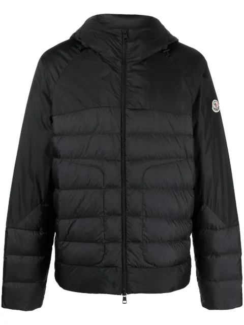 Moncler logo-print ripstop padded jacket