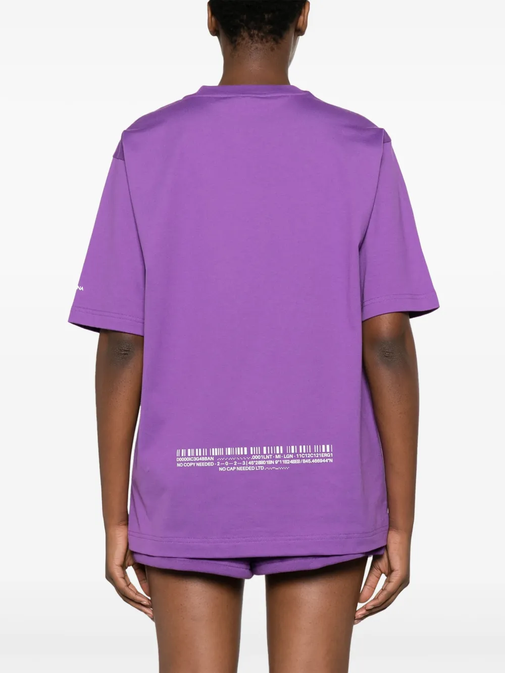 Dolce & Gabbana Dgvib3-print Cotton T-shirt In Purple