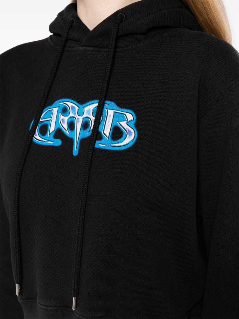 AMBUSH Katoenen hoodie met logoprint Zwart