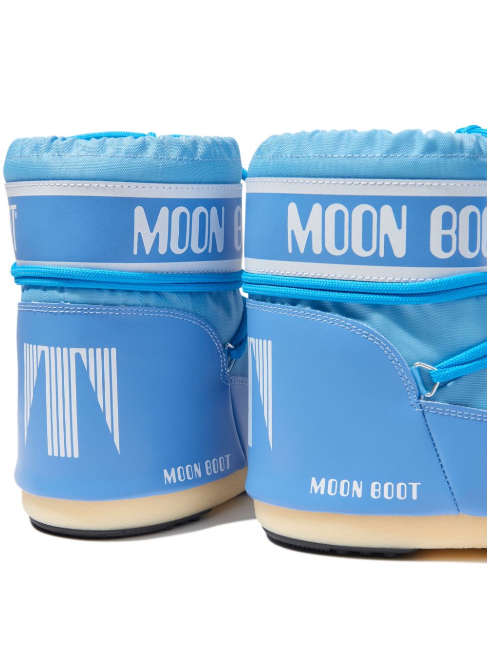 Shop Moon Boot Icon Logo-print Boots In Blue