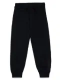 DSQUARED2 KIDS drawstring cotton track pants - Black