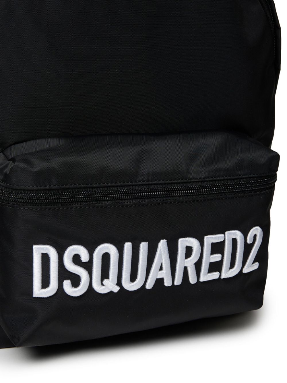 Shop Dsquared2 Logo-embroidered Backpack In Black