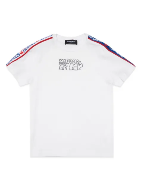 DSQUARED2 KIDS logo-print cotton T-shirt