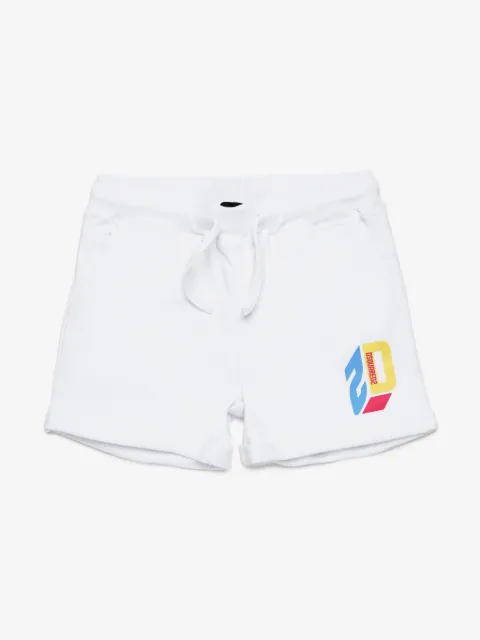 DSQUARED2 KIDS 로고 프린트 반바지 