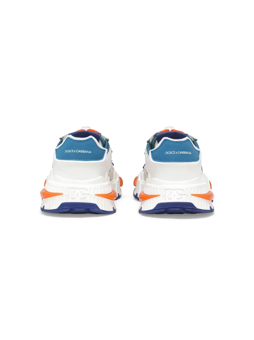 Dolce & Gabbana Kids Daymaster sneakers met vlakken Wit