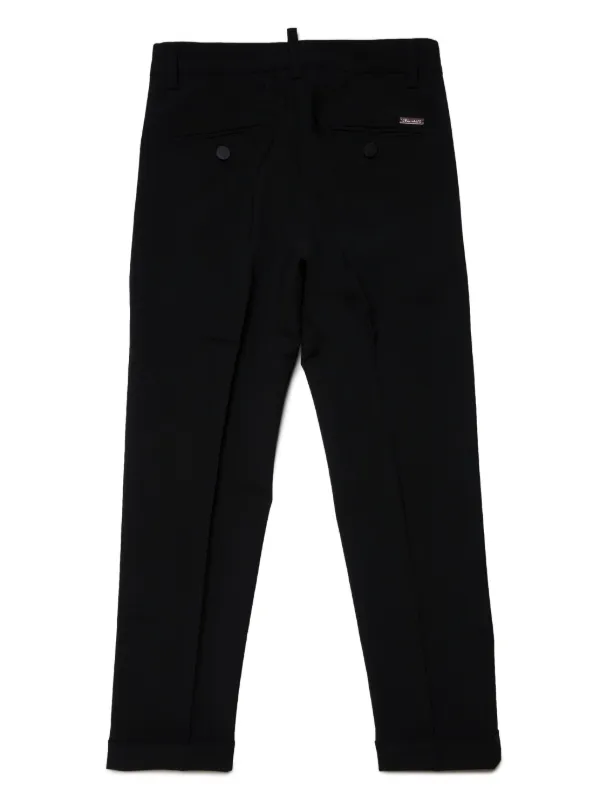 DSQUARED2 KIDS Cool チノパンツ | ブラック | FARFETCH JP