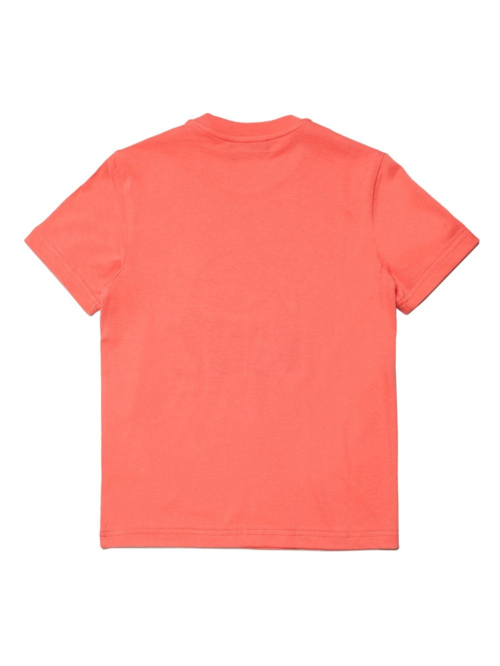Dsquared2 Kids Katoenen T-shirt met logoprint Oranje