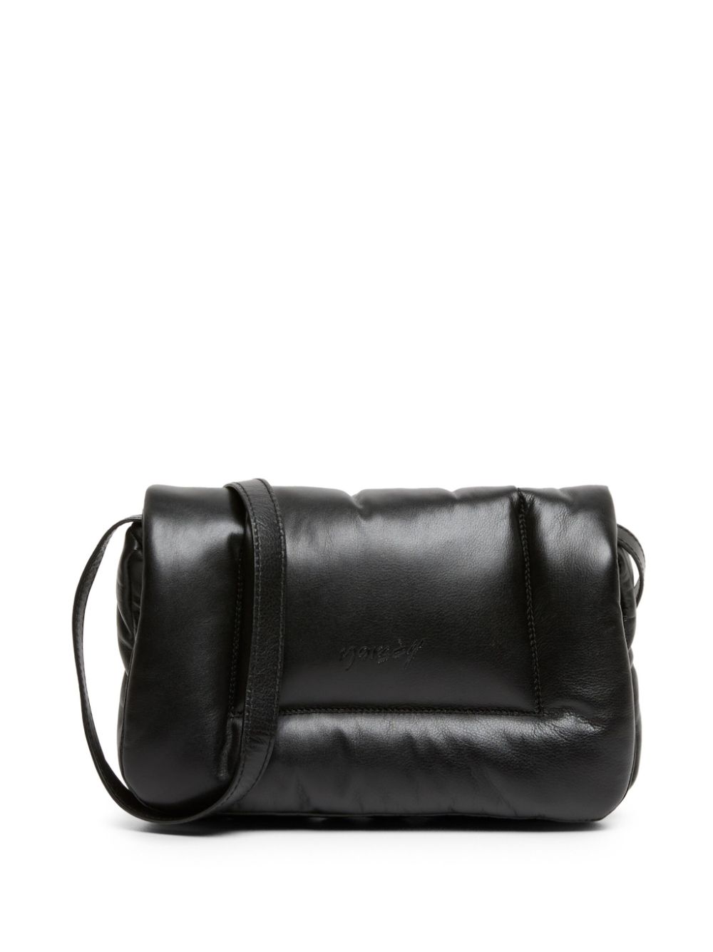 Shop Marsèll Riquadro Padded Clutch Bag In Black