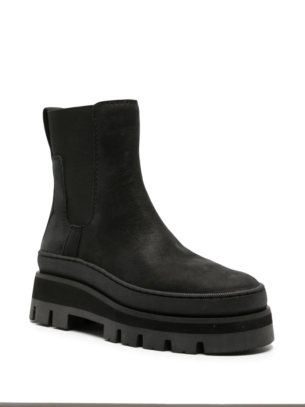 Clarks Orianna 2 leren laarzen - Zwart
