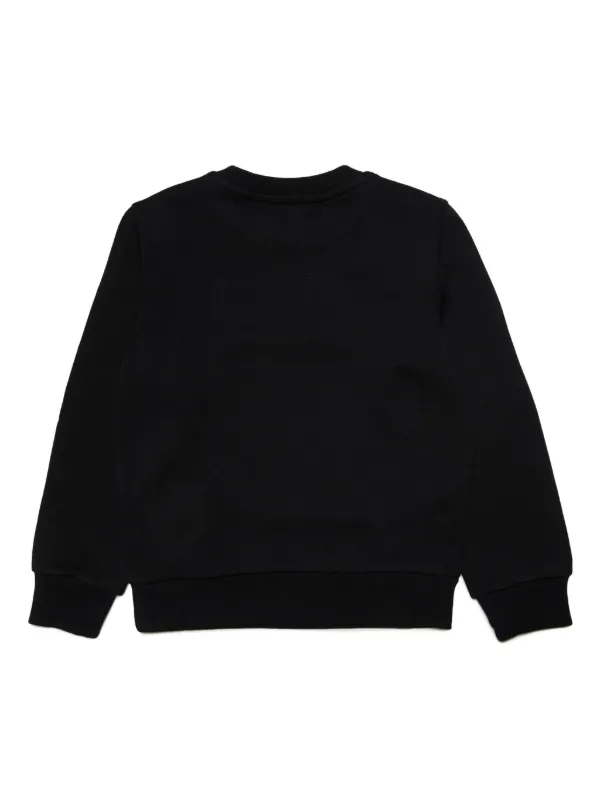 Distressed black sweatshirt best sale