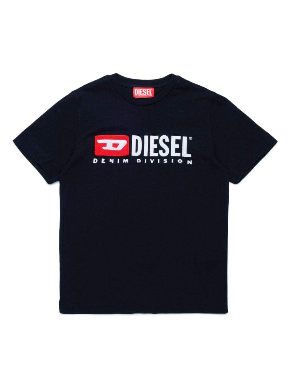 Diesel Distressed-effect Cotton T-shirt In Schwarz