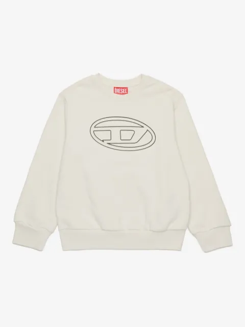 Diesel Kids Felpa Oval-D con stampa
