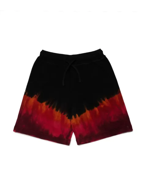 DSQUARED2 KIDS tie-dye cotton shorts