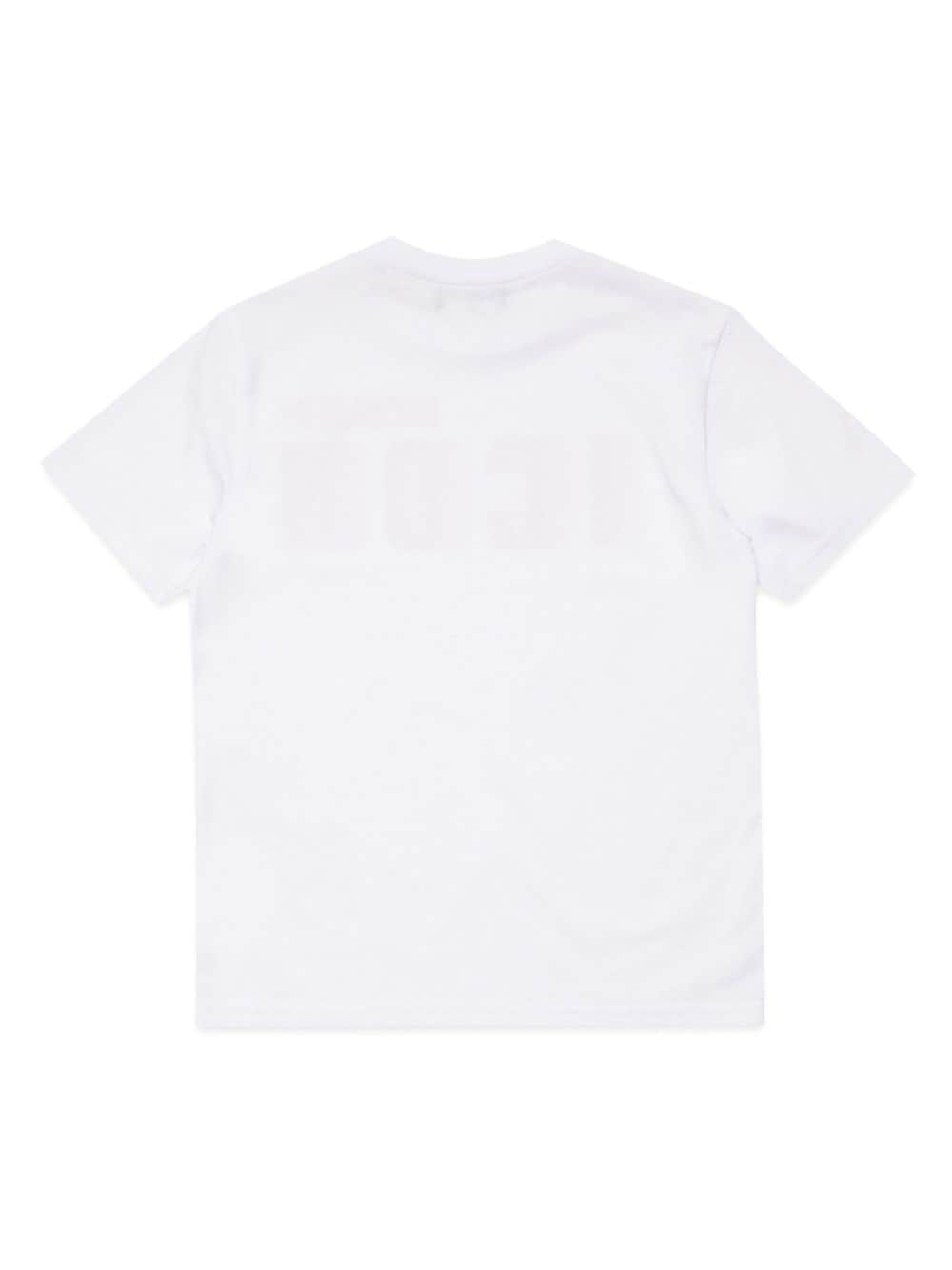 Dsquared2 Kids T-shirt met logoprint - Wit
