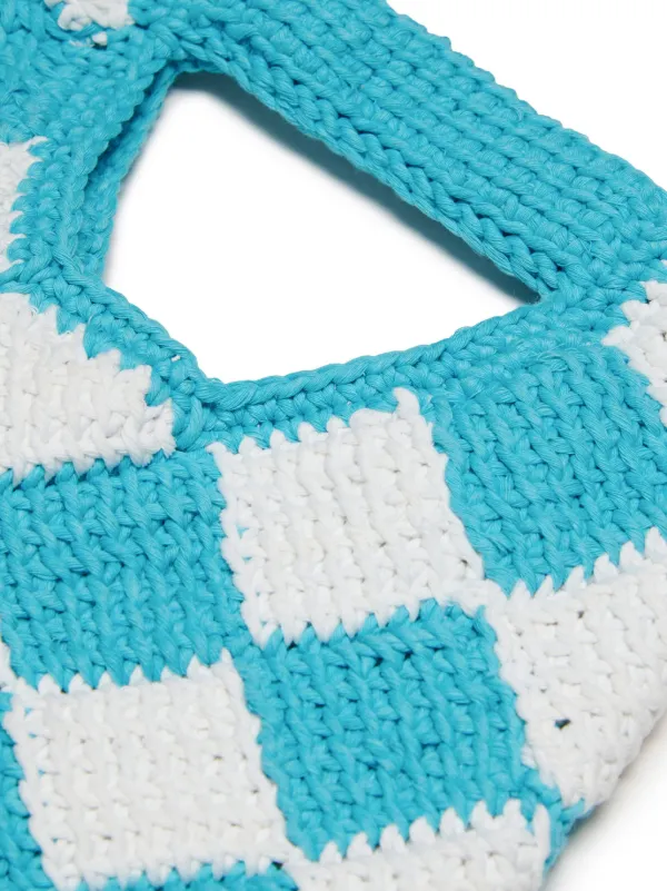 マルニ Diamond Crochet Bag Marni Kids Small Market Diamond Crochet Bag | Pink | FARFETCH