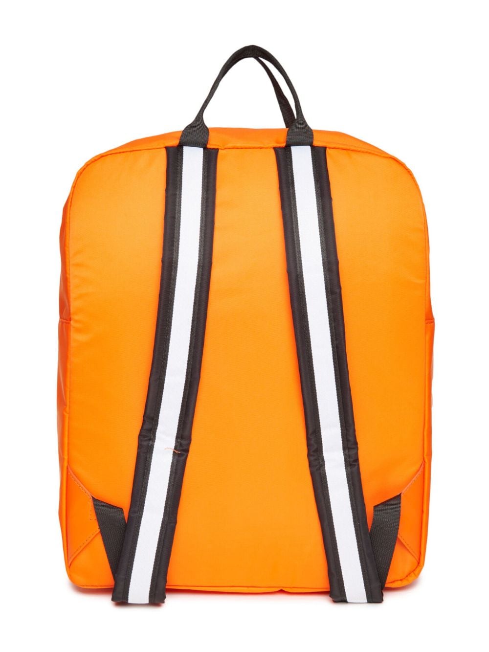 Shop Marni Logo-appliqué Backpack In 橘色