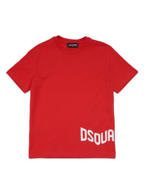 Dsquared2 Kids playera con logo estampado 