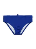 DSQUARED2 KIDS logo-print swim trunks - Blue